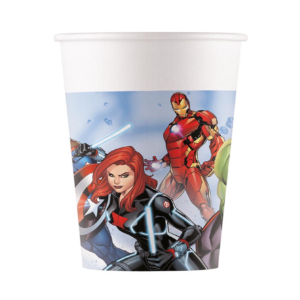 Avengers Papkrus til Fødselsdag – 8 stk. Festligheder!