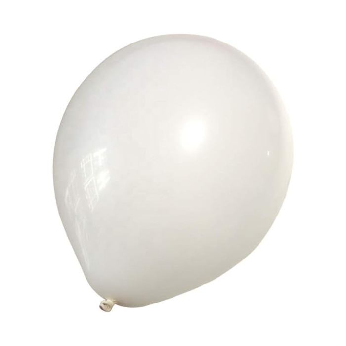 Hvide Balloner - 100 stk. til Festen!