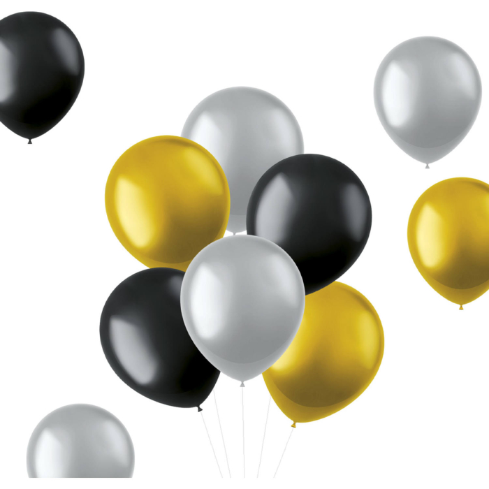 Balloner Metallisk Mix 50x 33cm