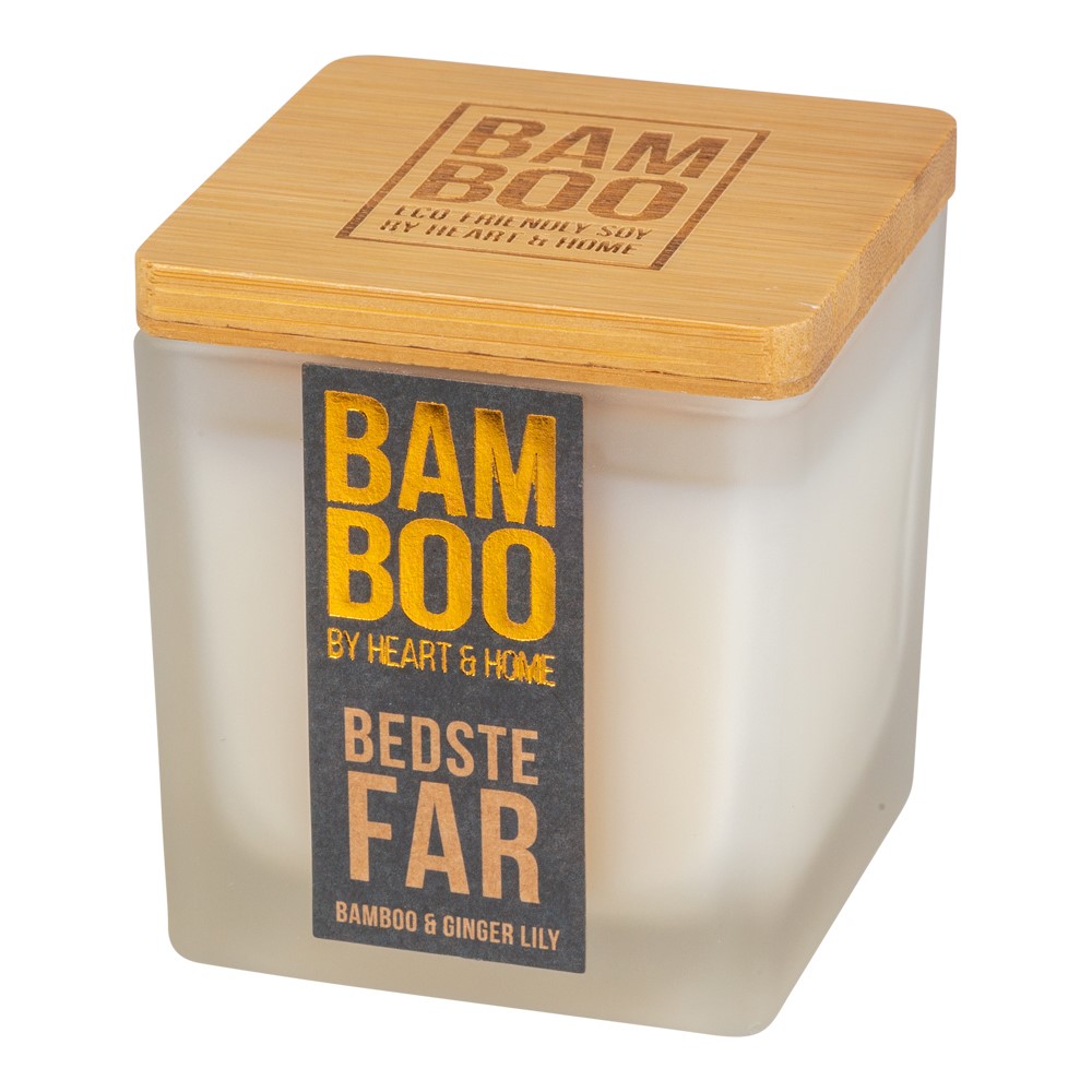 Bamboo Duftlys – Den Perfekte Gave til Mor og Far