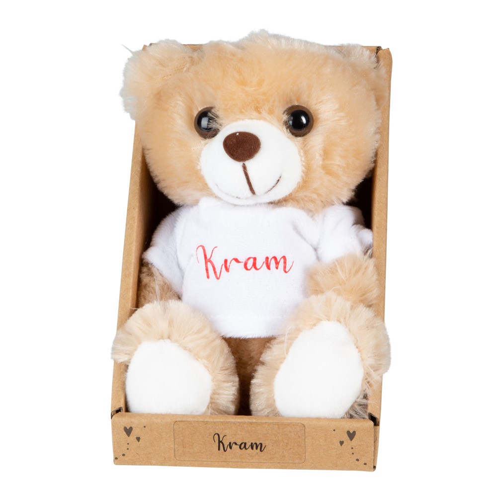 Sød Kram Bamse i Gaveæske – Den Perfekte Gaveidé!