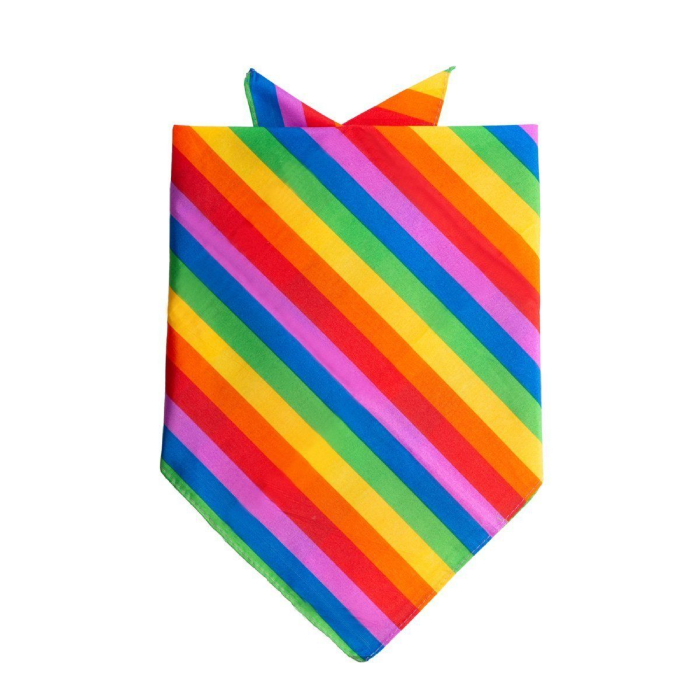 Regnbue Bandana 55x55 cm - Skab et Eventyr!