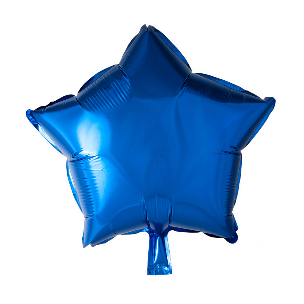 Blå Stjerne Folieballon – Perfekt til Festlige Anledninger!