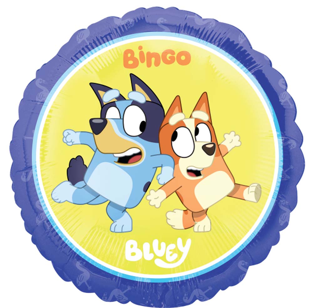 Bluey Folieballon 43 cm – Festlig Dekoration til Fødselsdag