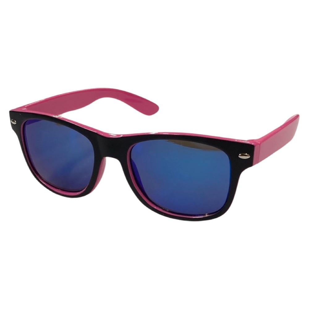 Neon Pink Børnesolbriller - Trendy UV-beskyttelse til børn