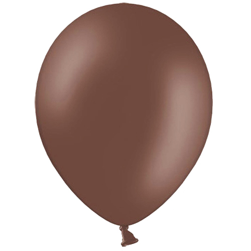 Brun ballon til byggeplads-tema – festlig dekoration!