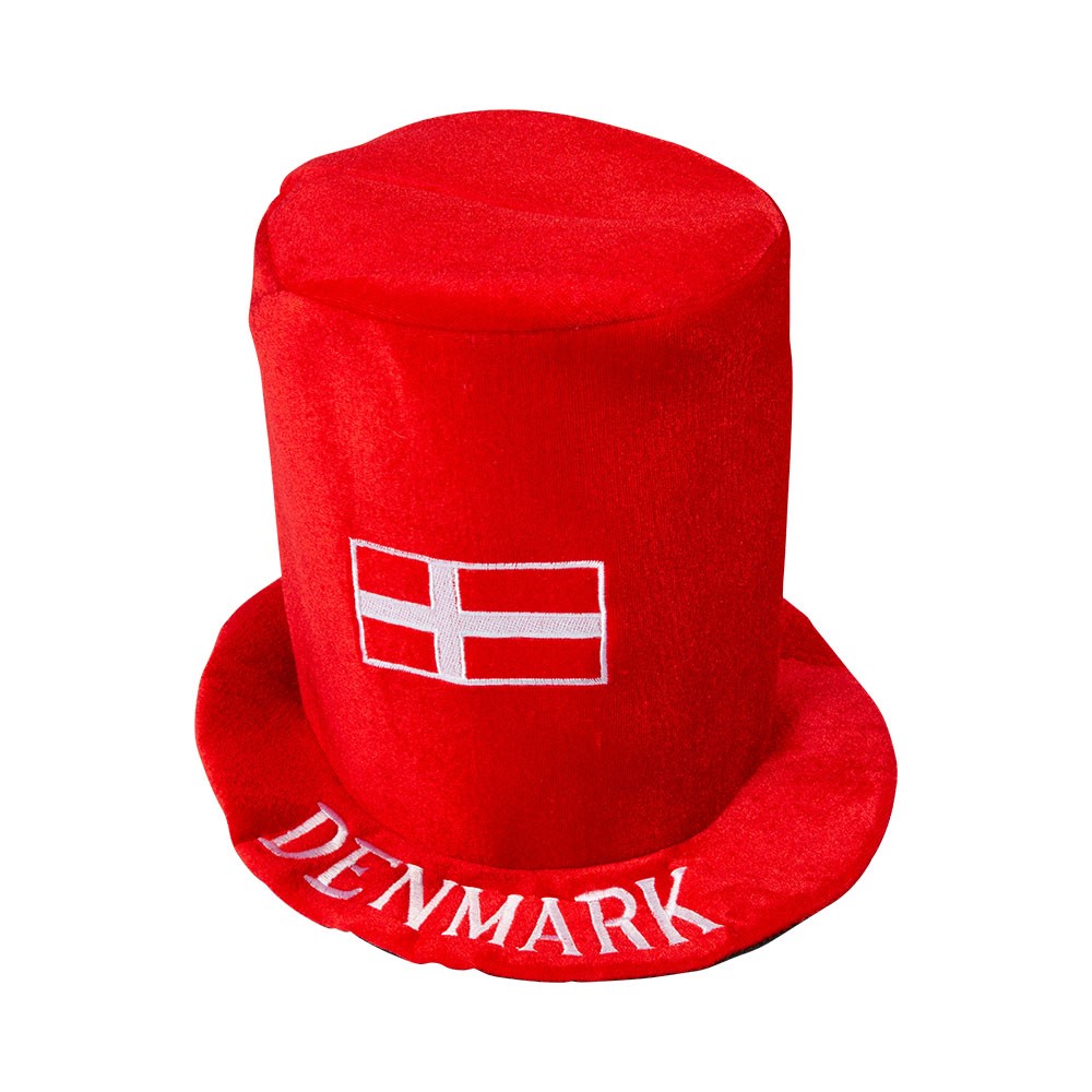 Top Hat med Dannebrog – Ideel til Roligan Fans!