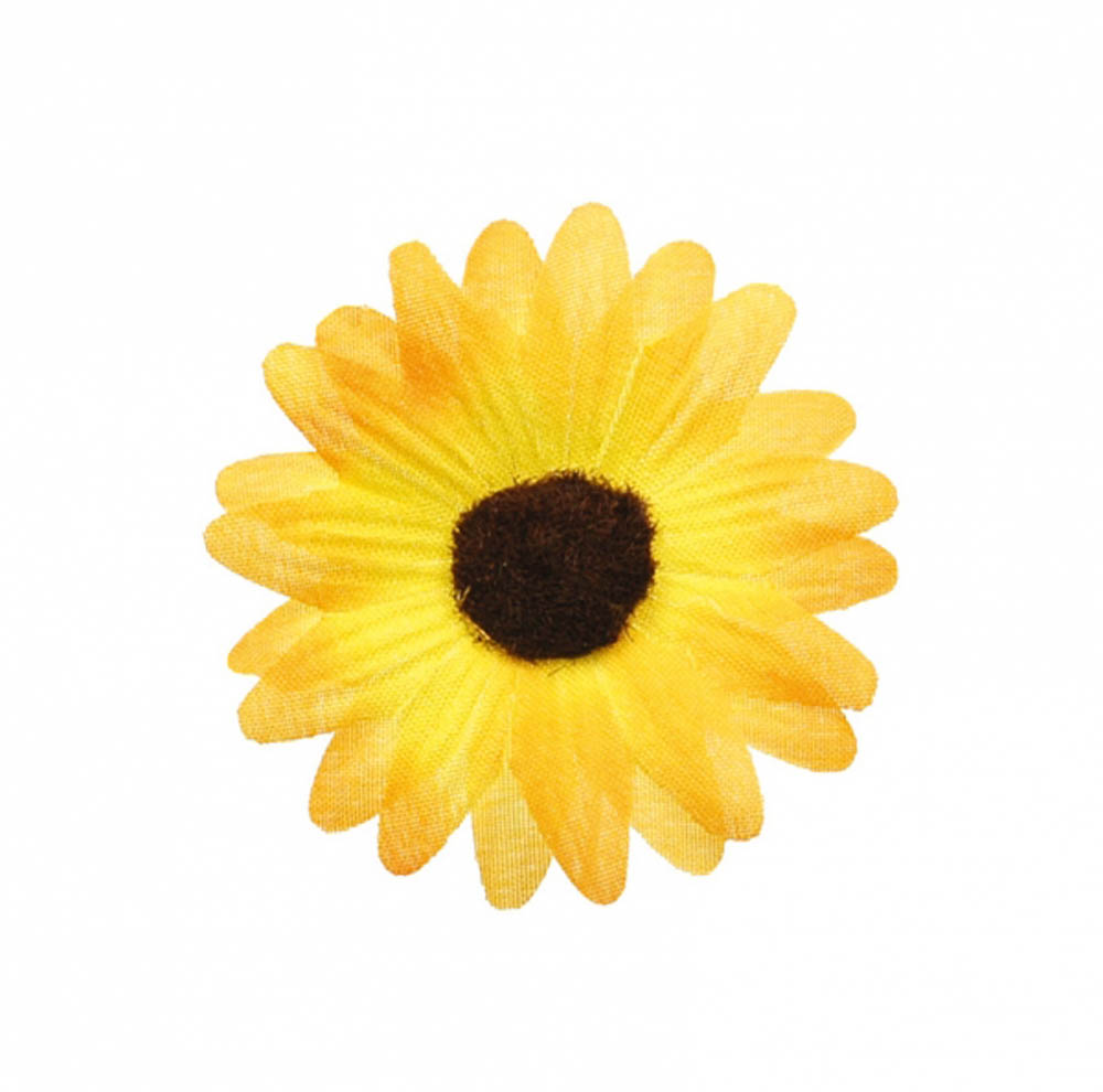 Gule Dekorative Blomster – 24 Stk til Festlig Bordpynt