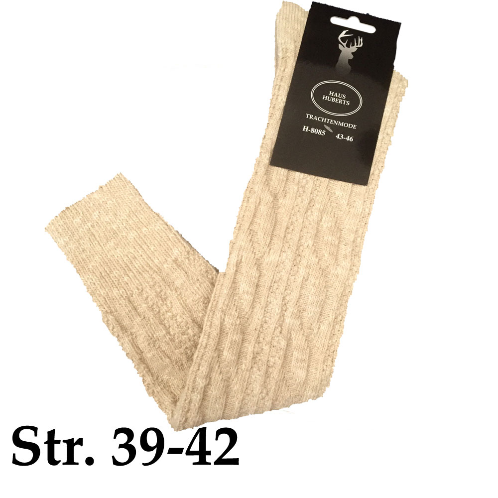 Deluxe Beige Strømper til Oktoberfest – Festlig Elegance