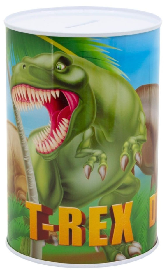 Dinosaur Sparebøsse til Sjov Økonomisk Læring