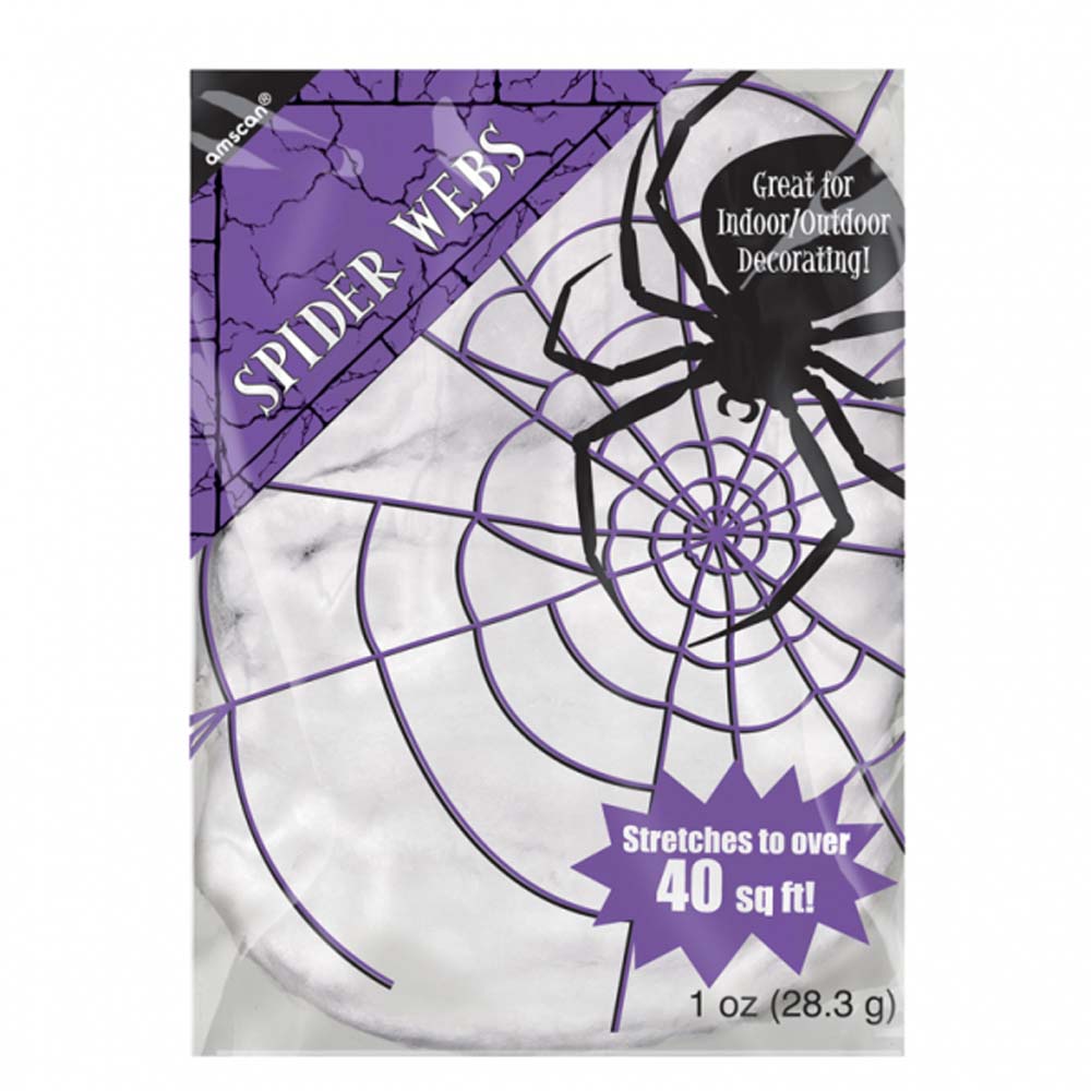 Skræmmende Edderkoppespind til Halloween Dekoration!
