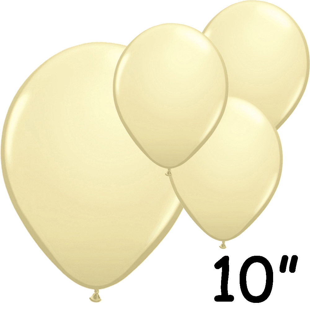 Elfenben Balloner 26 cm – 100 Stk til Festlige Begivenheder!