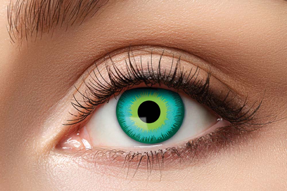 Farvede Kontaktlinser – Magic Green Eye Tilbud!