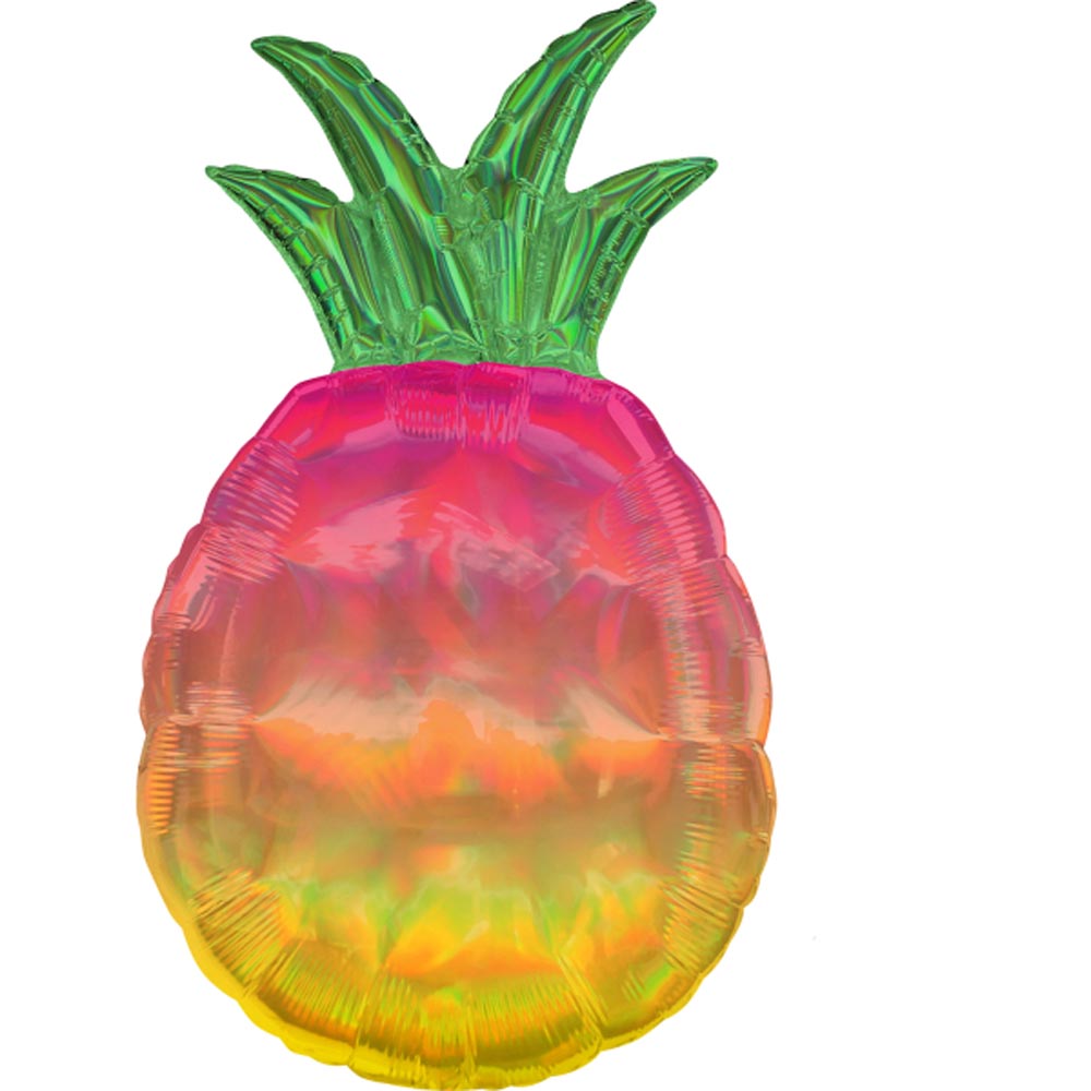 Farverig Ananas Folieballon til Festlige Anledninger
