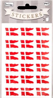 Flag Klistermærker 36 Stk – Uundgåeligt til Fodboldfest!