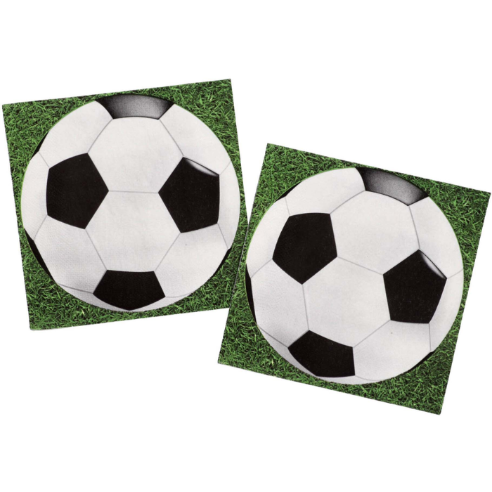 Fodbold Servietter - Perfekte til Fodboldfesten!