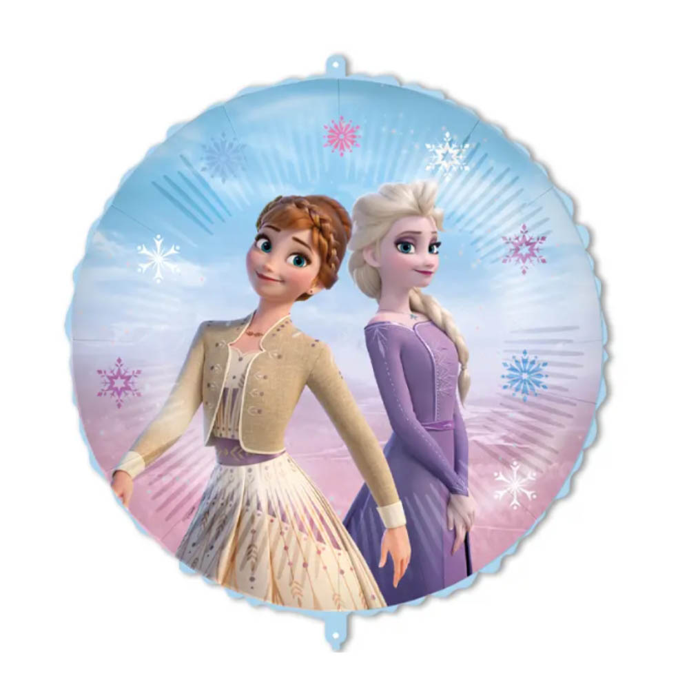 Frost Folieballon med Anna og Elsa – Festens Uundgåelige Hjerte!