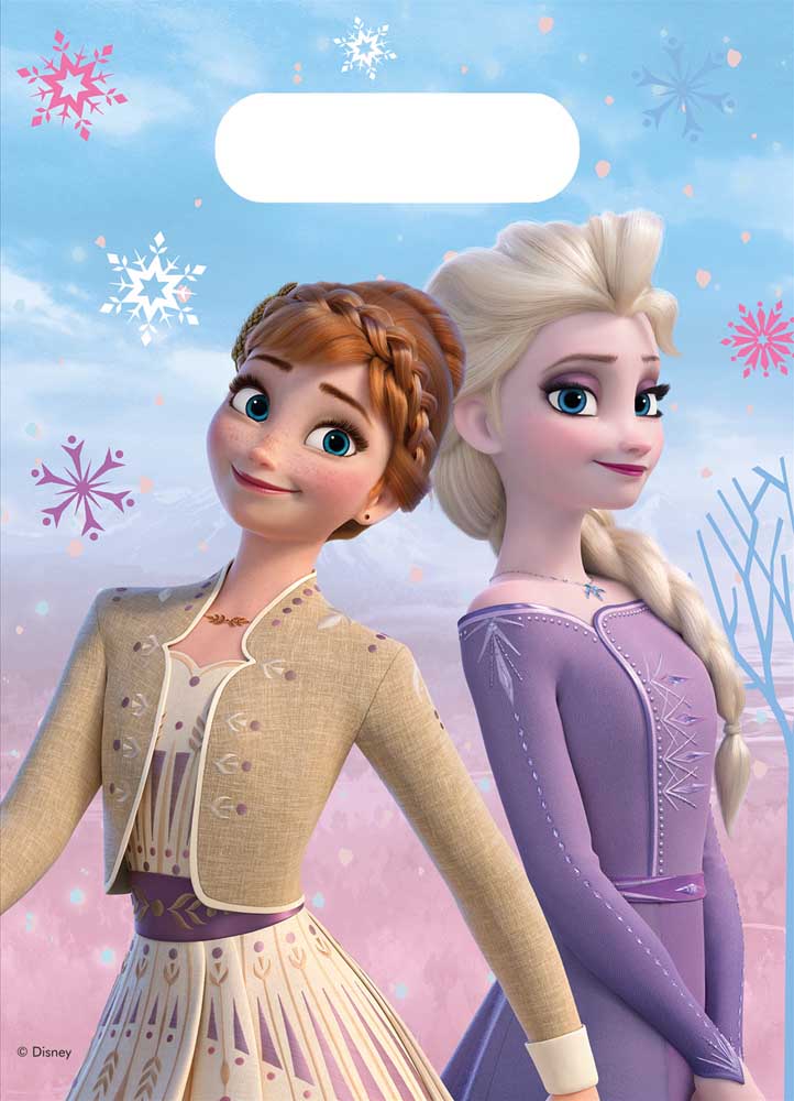 Frost II Slikposer med Anna og Elsa - 6 festlige poser!