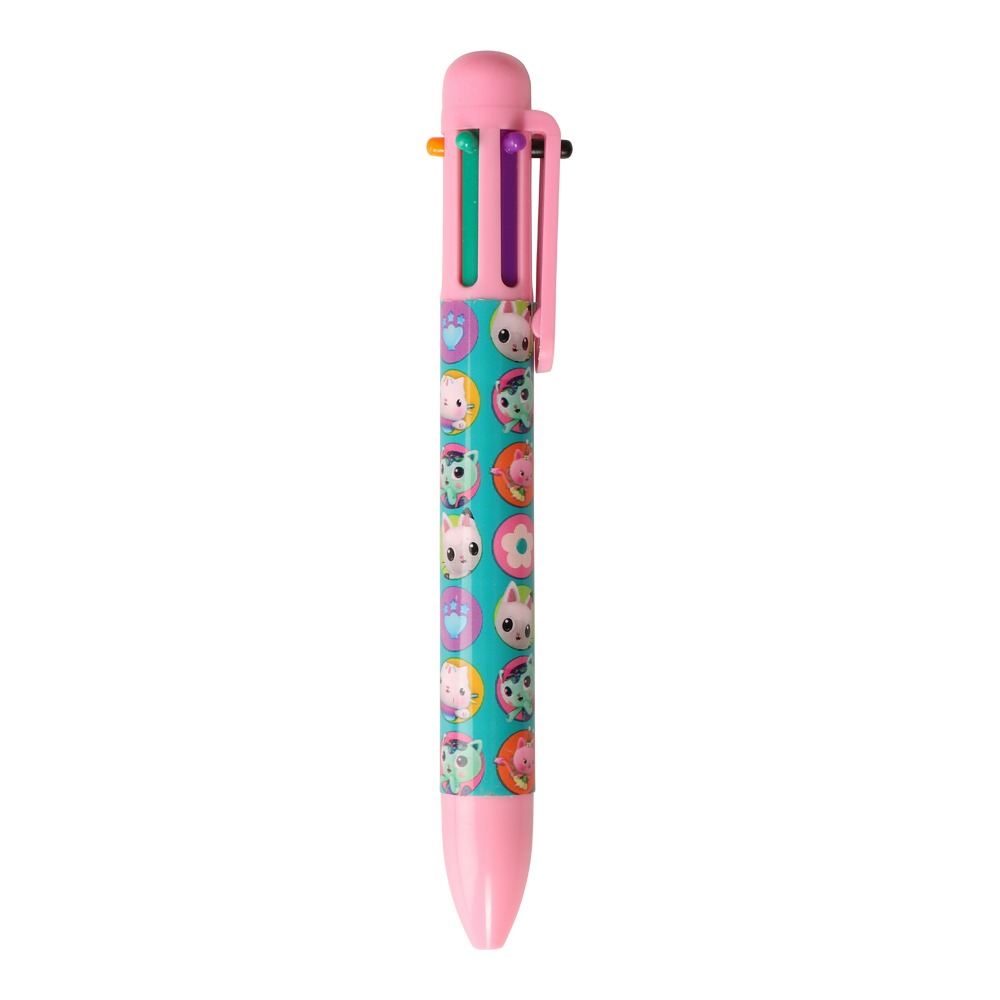Gabby Dollhouse Multi Kuglepen med 10 Farver til Kreativ Leg