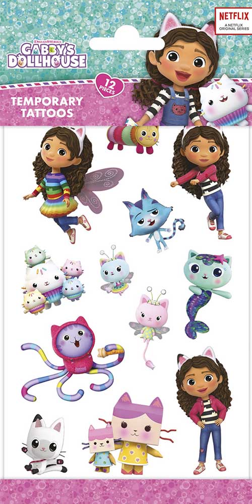 Gabby Dollhouse Tatoveringer – 12 Festlige Designs til Fester!