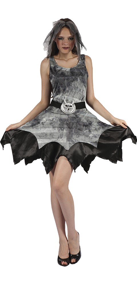 Goth Brud Halloween Kostume til Børn – Begrænset Tilbud!