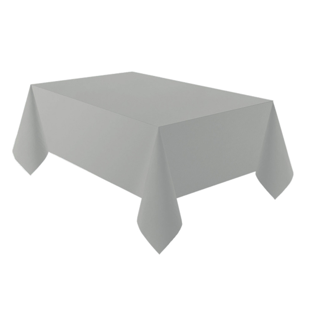 Elegant Grå Plastikdug - Beskyt Dine Borde Stilet!