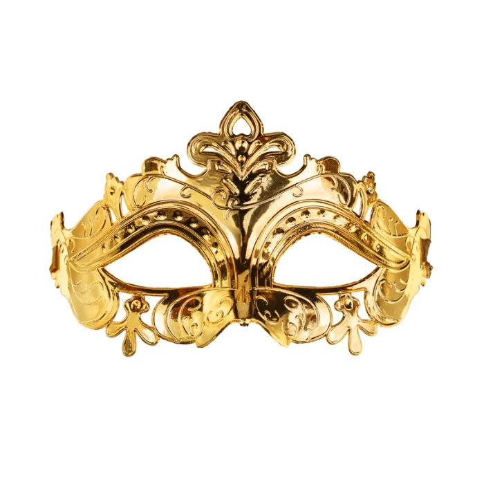 Guld Festmaske til Festlige Anledninger - Black Friday Tilbud