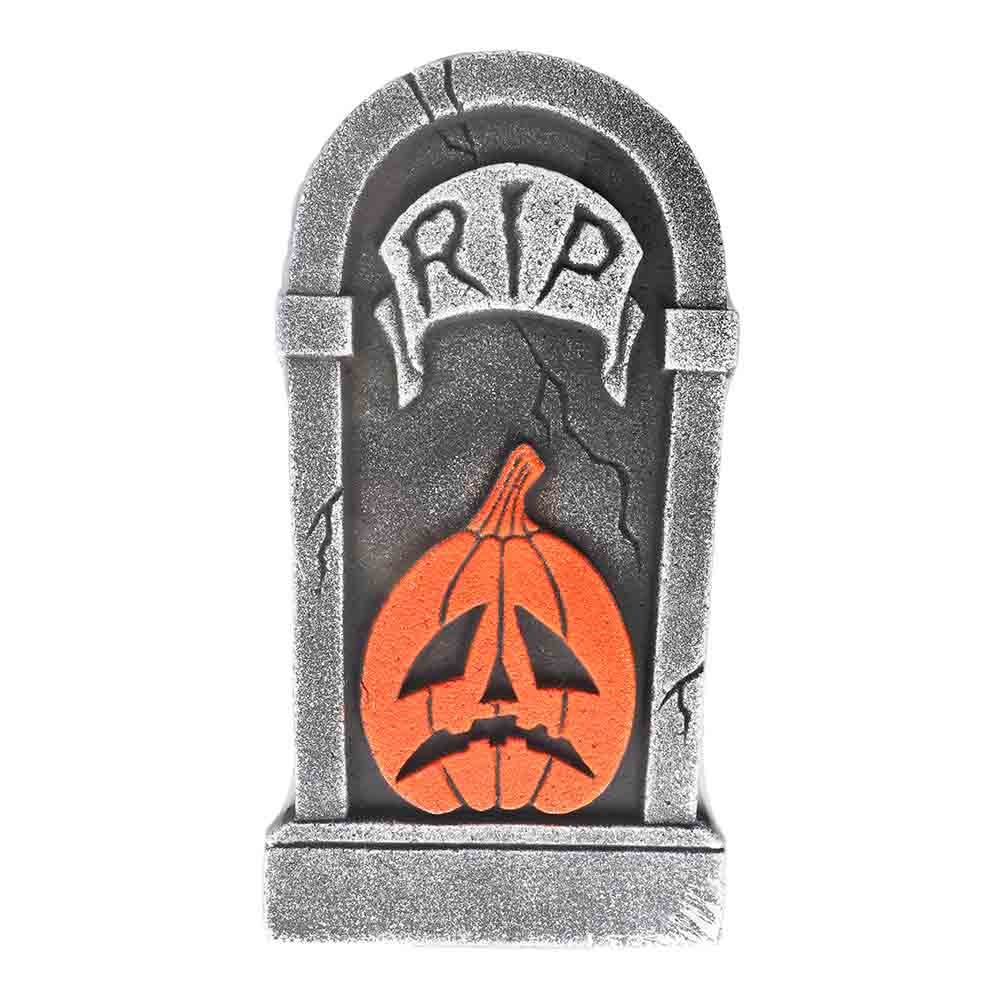 Skræmmende Halloween Gravsten med Græskar - Uundgåelig Dekor!