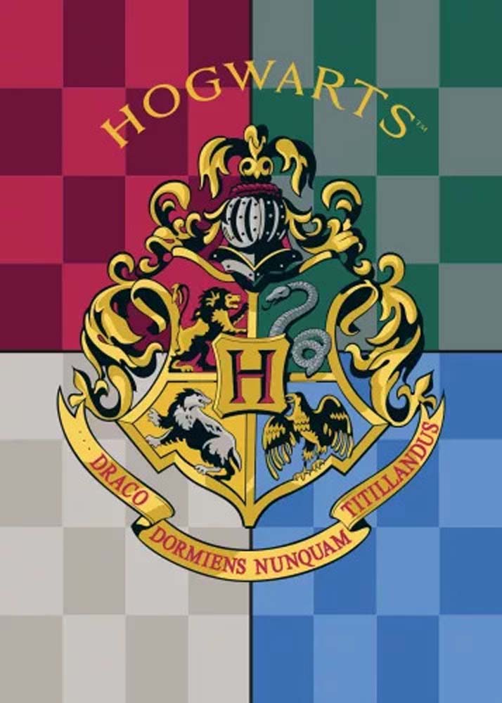 Harry Potter Fleecetæppe - Magisk Hygge til Film og Læsning!