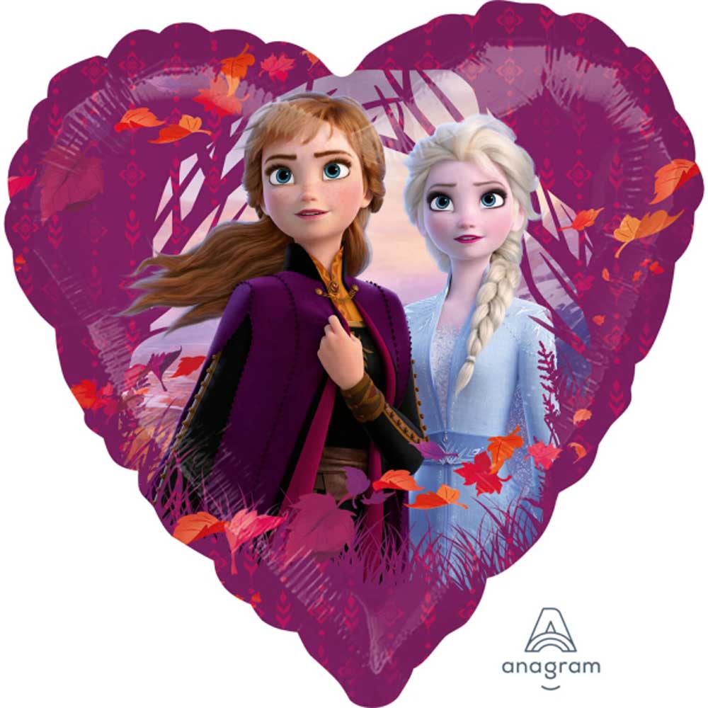 Hjerteformet Frozen Folieballon – Uundgåelig Festpynt!