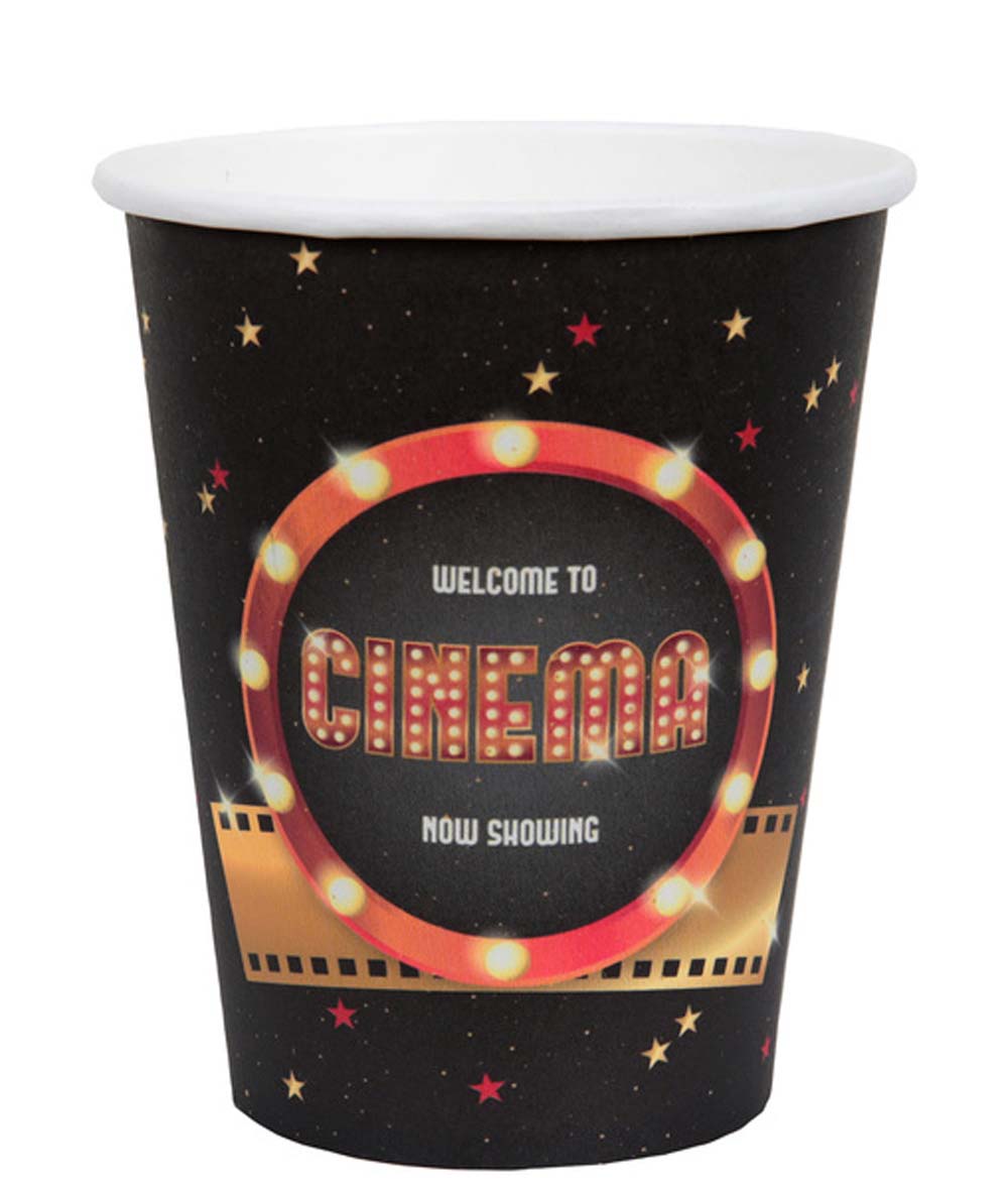 Hollywood Tema Papkrus – 10 Stk til Festlige Begivenheder