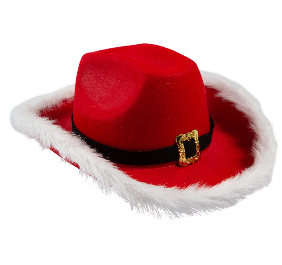 Festlig Jule Cowboyhat – Gør din julefest uforglemmelig!
