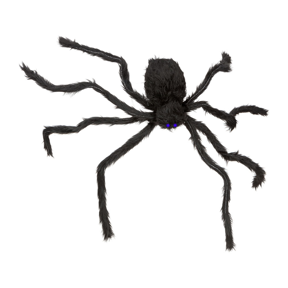 Skræmmende Halloween Edderkop med Lyd og Lys til Dekorering