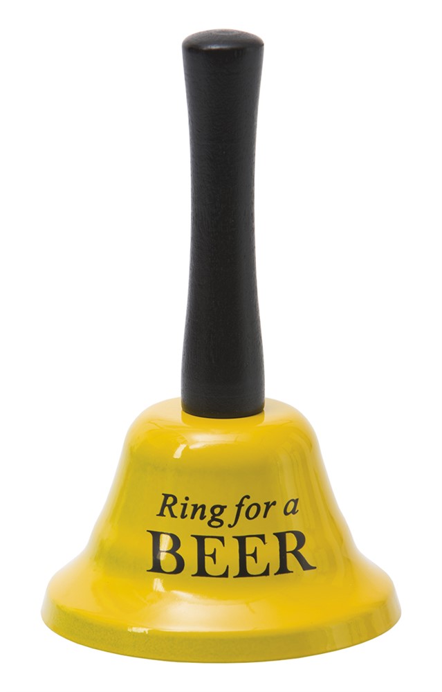Klokke "Ring for Øl" – Festgadget til sjove fester