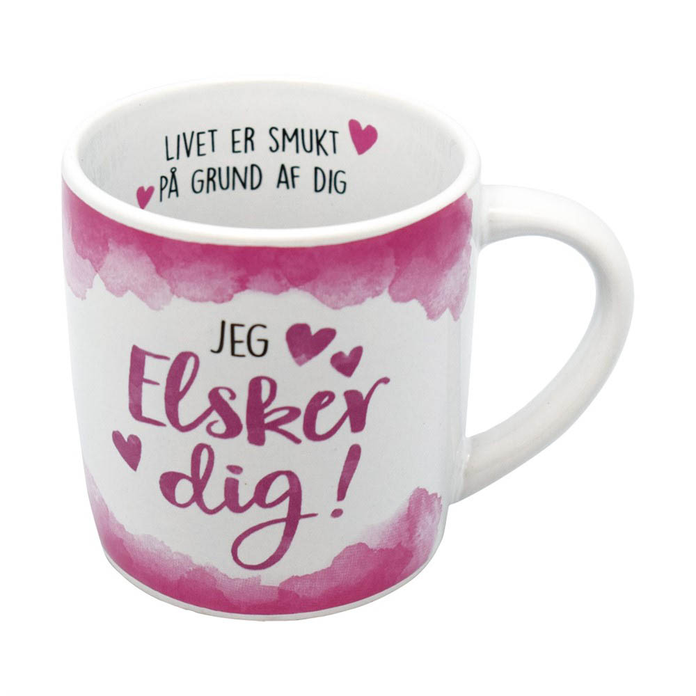 Krus "Jeg Elsker Dig" – Den perfekte Valentinsgave