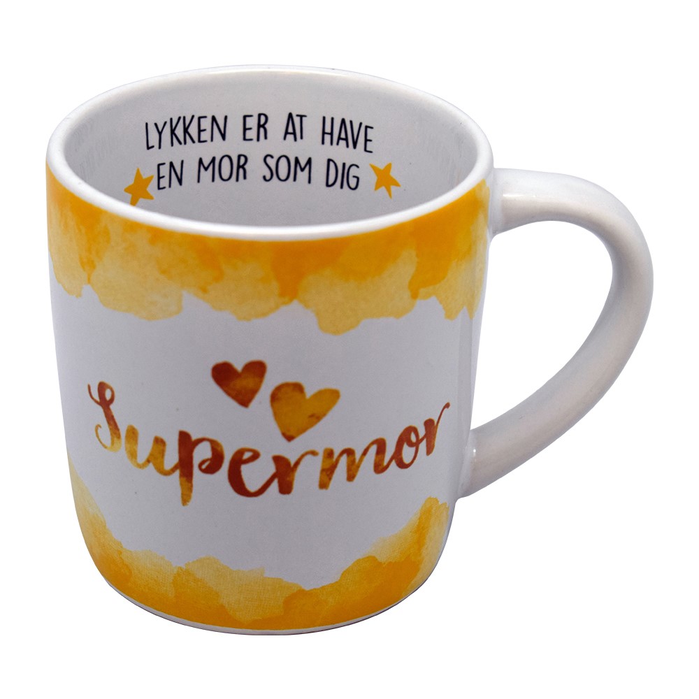Krus "Supermor" – Den perfekte gave til mors dag!