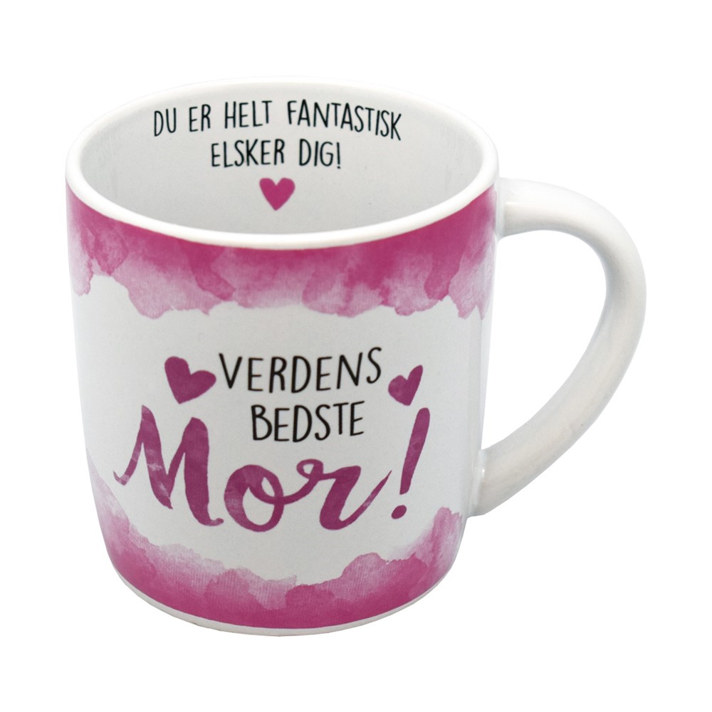 Morsdagskrus "Verdens Bedste Mor" i gaveæske