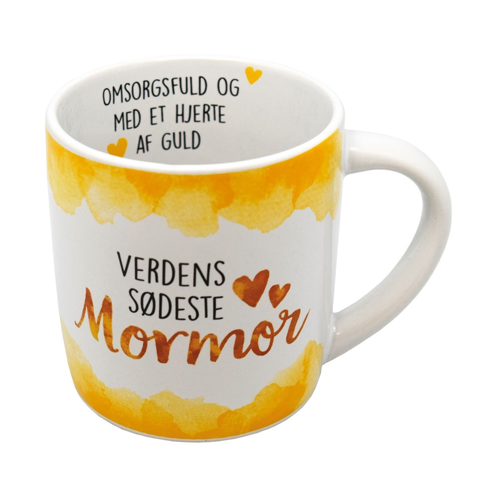 Gaveæske med Krus "Verdens Sødeste Mormor" - Den Perfekte Gave