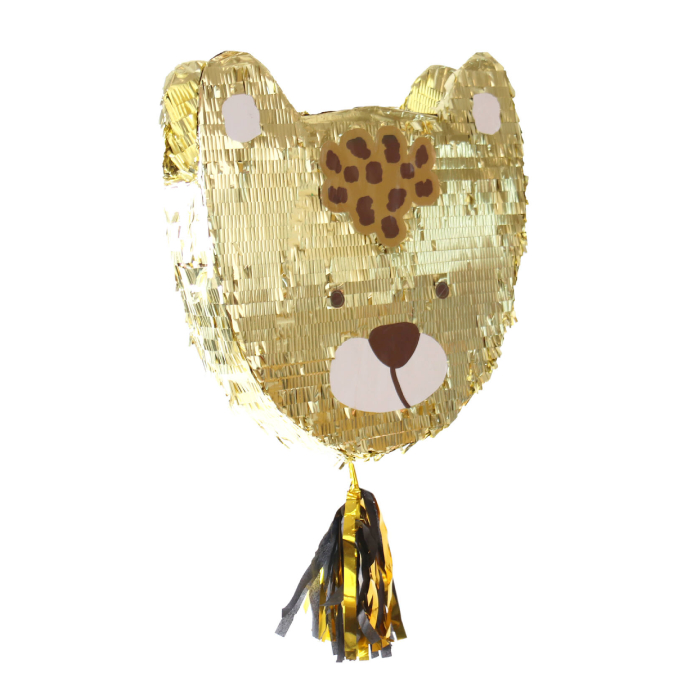 Leopard Piñata 48x50 cm - Perfekt til festlige udfordringer!