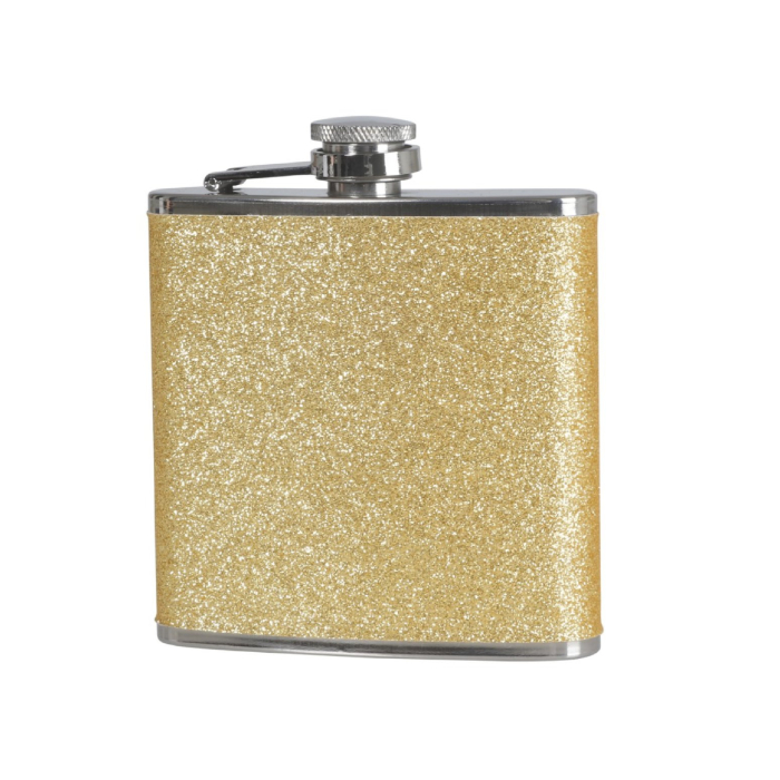 Guld Lommelærke med Glitter - Perfekt til Fest!