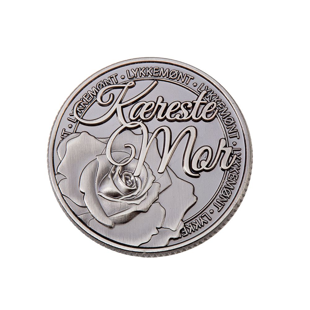 Lykkemønt "Kæreste Mor" - Betydningsfuld gave til mor!