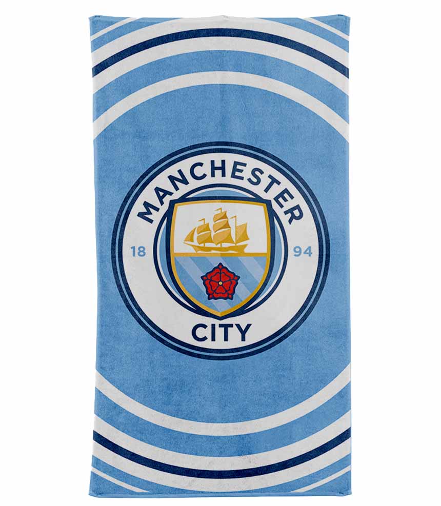 Manchester City Badehåndklæde – Gave til fans!