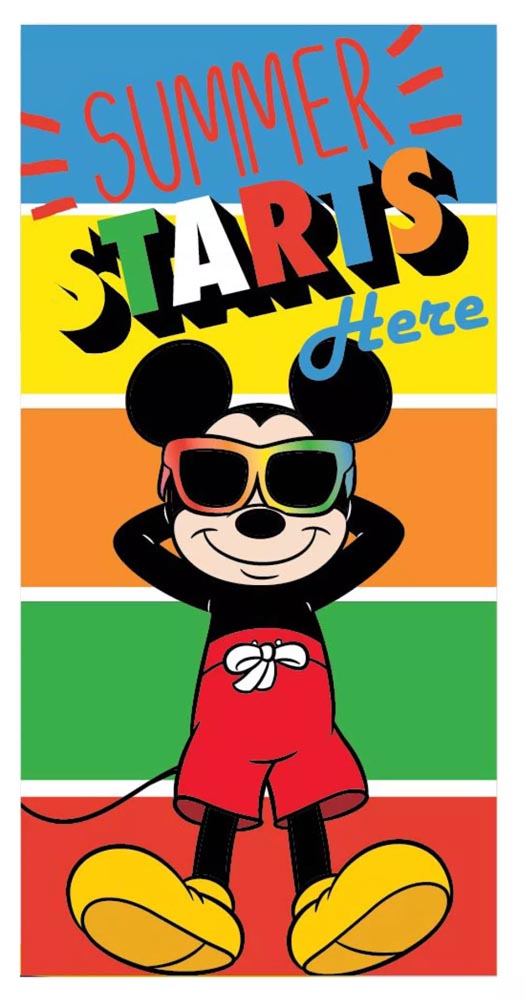 Mickey Mouse Badehåndklæde – Sjovt til vandleg!