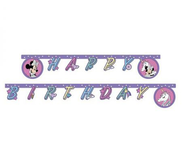 Minnie Mouse Banner – Festligt Tilbud til Fødselsdag