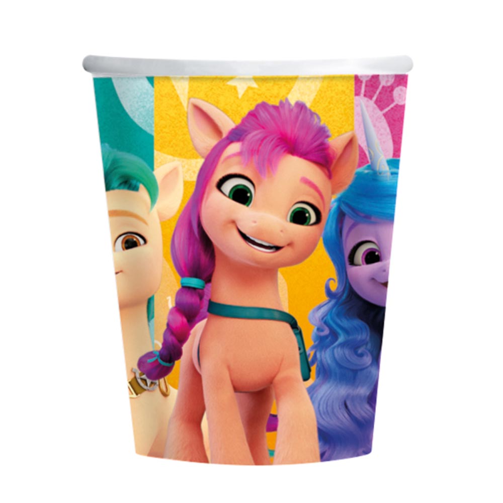 My Little Pony Papkrus – 8 Stk til Fødselsdagsfest