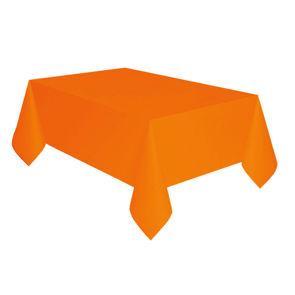 Genanvendelig Orange Plastikdug til Festlige Begivenheder