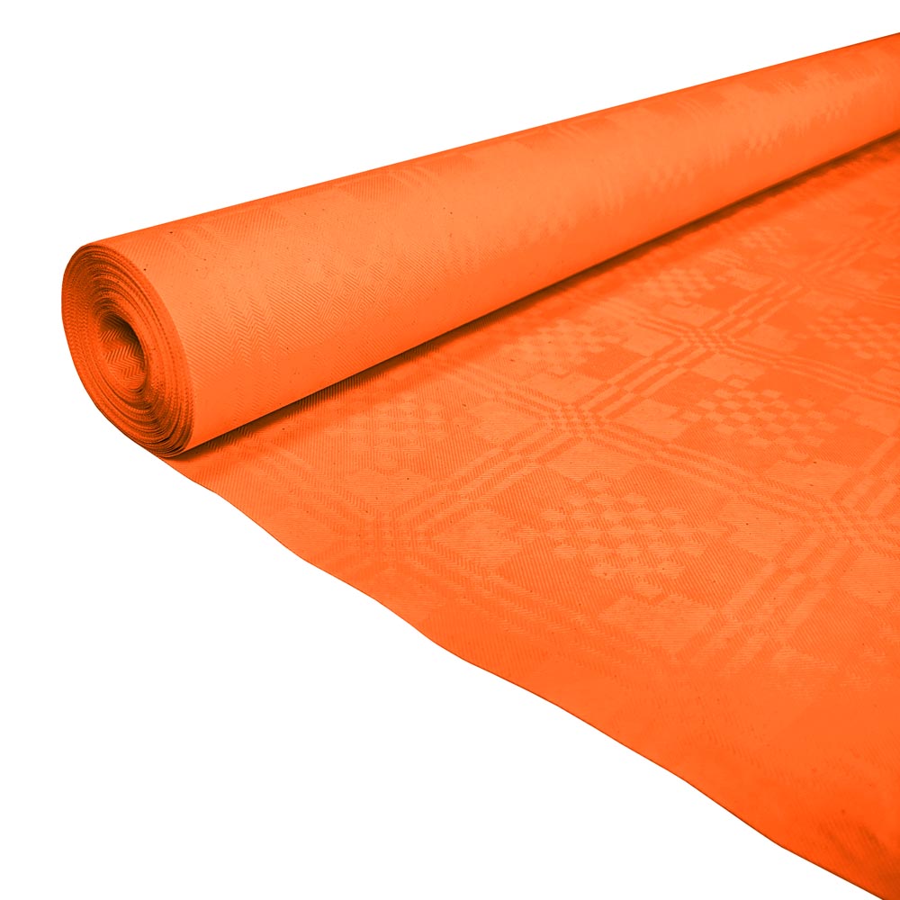 Orange Engangs Papirdug på Rulle til Festlige Anledninger