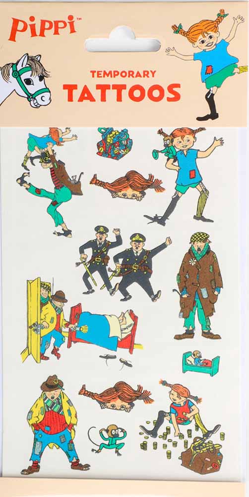 Pippi Langstrømpe Tatoveringer – 12 Festlige Motiver