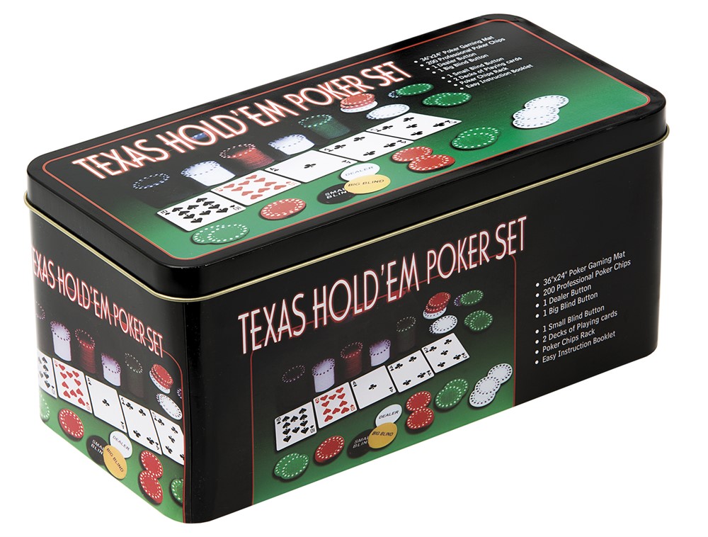 Texas Hold'em Pokersæt - Perfekt til festlige spilaftener!
