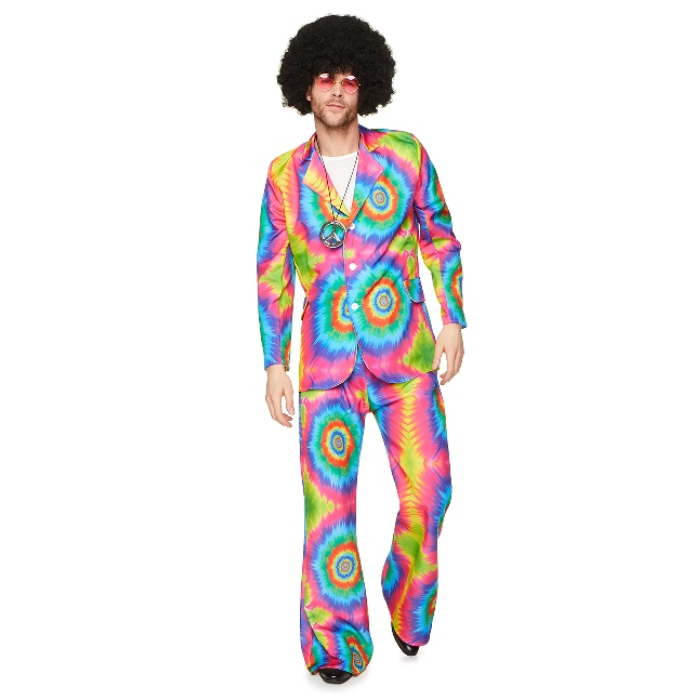 Psykedelisk Hippie Kostume til Fest og Fejring